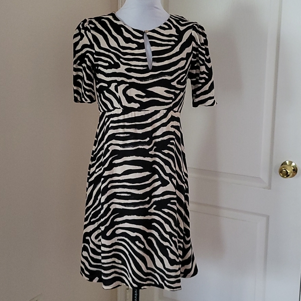Zebra Print Dress